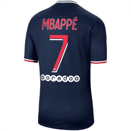 Fußballtrikots Paris Saint-Germain Kylian Mbappé 7 2020-2021 Kurzarm Heimtrikotsatz kaufen